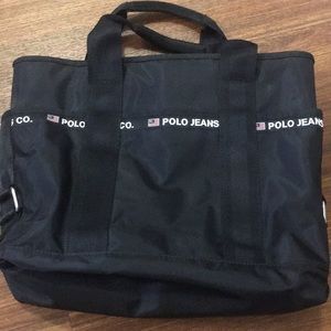Vintage Ralph Lauren Polo Jeans Co. Nylon Tote